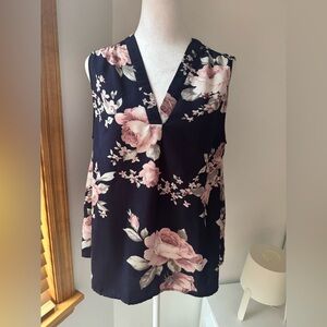 SHEIN Pink Sleeveless Blouse